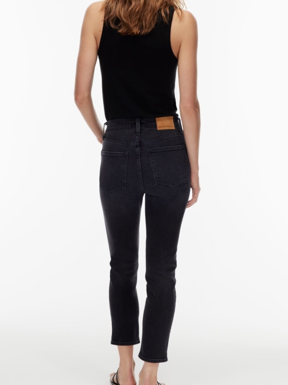 DENIM FORUM THE YOKO HIGH RISE SLIM